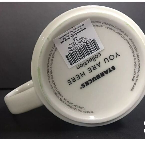 Starbucks Edinburgh (Scotland) YAH You Are Here UK Mug Coffee New/Boxed - Picture 6 of 10